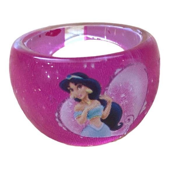 Aladdin Disney Princess Jasmine Doll Figurine Canvas Poster Book Jewelry Toy Set - Picture 8 of 10